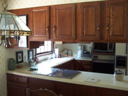 Old Outdated Kitchen Before